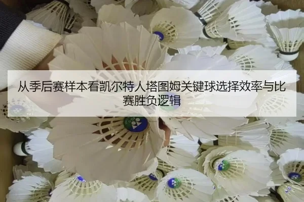 从季后赛样本看凯尔特人塔图姆关键球选择效率与比赛胜负逻辑